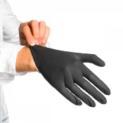 Gants Nitrile Noirs evocare Taille L